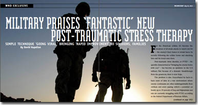 Military Praises New Treatment for PTSD