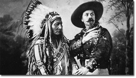 Buffalo Bill” with Sitting Bull