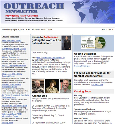 Outreach Email Newsletter